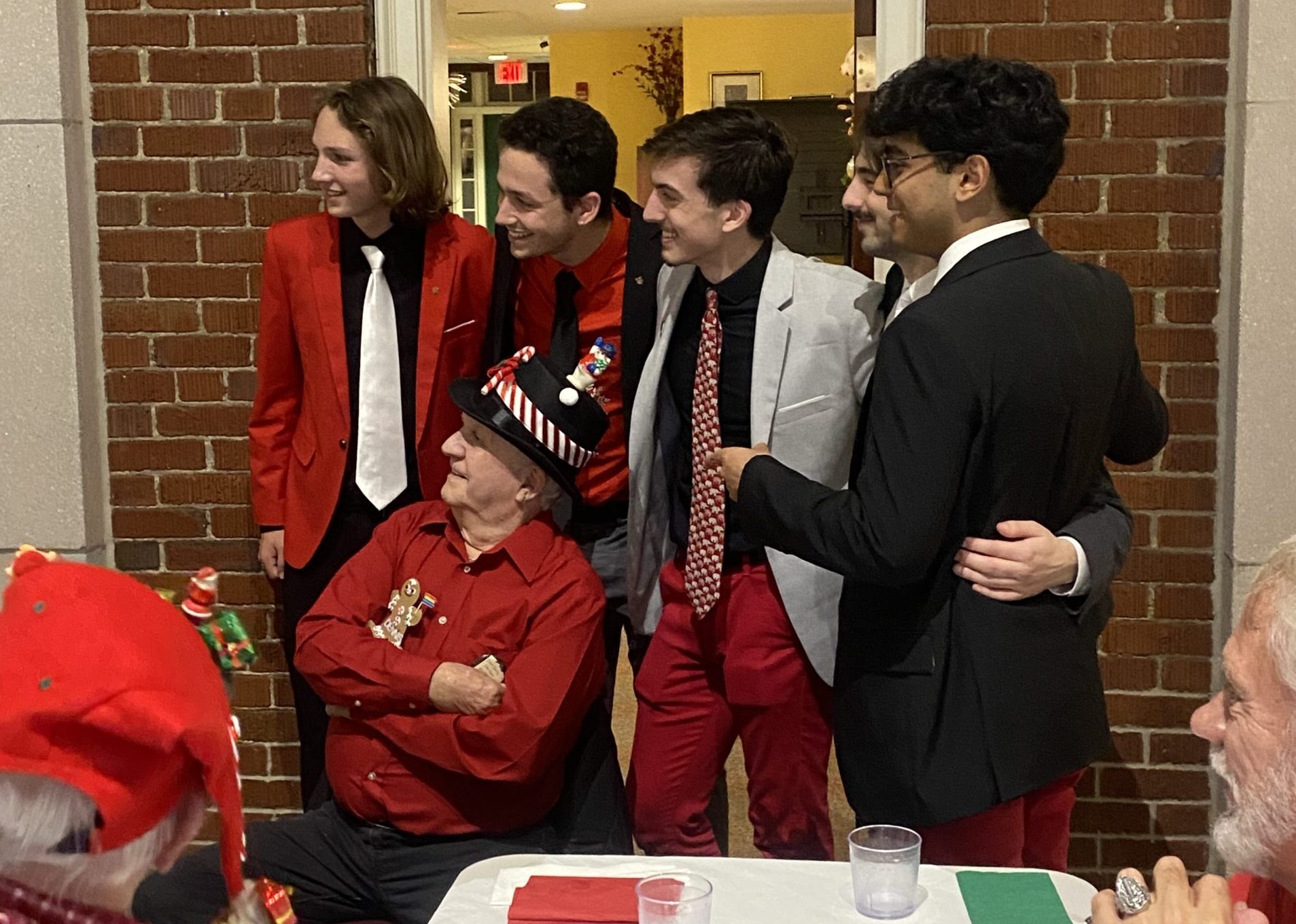 Ethos’ Out4Supper for LGBTQ+ Seniors – Holiday Party with Tufts Beelzebubs